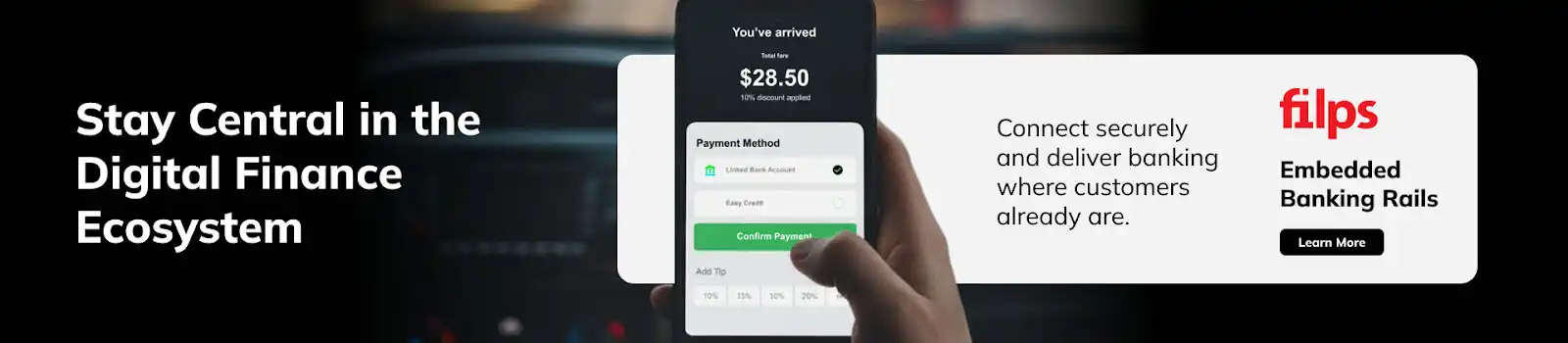 Embedded Banking Rails - Call to Action