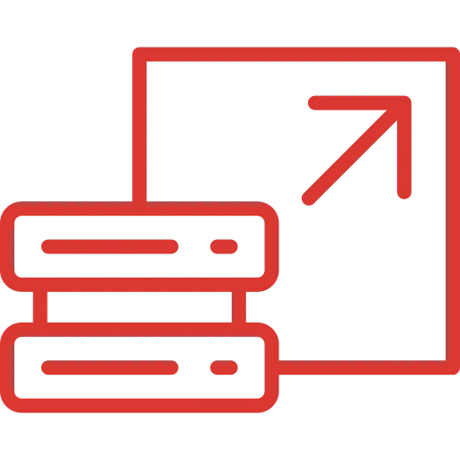 Scalable & Real-Time - Icon